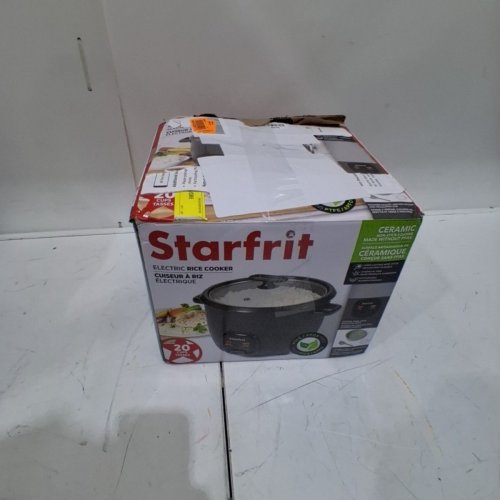 STARFRIT ELECTRIC RICE COOKER - 10 CUPS - 400W - BLACK image 6