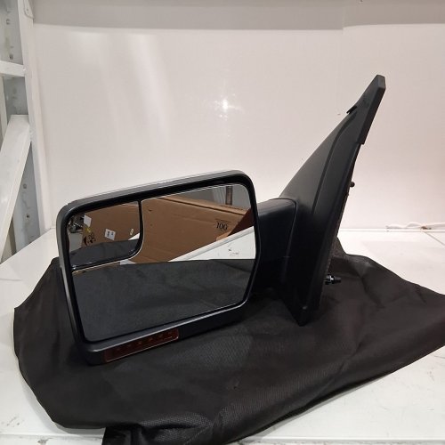 A-PREMIUM DRIVER SIDE MIRROR FOR FORD F-150 2011-2014 - BLACK AND CHROME (MODEL: BL3Z-17683-GA) image 3