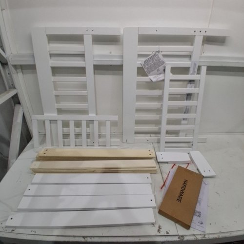 DREAM ON ME FINN TODDLER BED - 50LB CAPACITY - WHITE (MODEL: 6250) image 2
