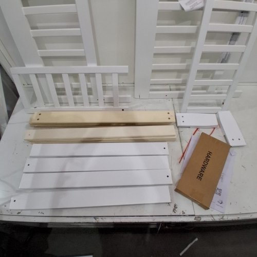 DREAM ON ME FINN TODDLER BED - 50LB CAPACITY - WHITE (MODEL: 6250) image 4