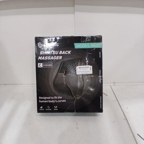 AERLANG CORDLESS BACK AND NECK MASSAGER WITH HEAT SHIATSU - BLACK (MODEL: BK02) image 3