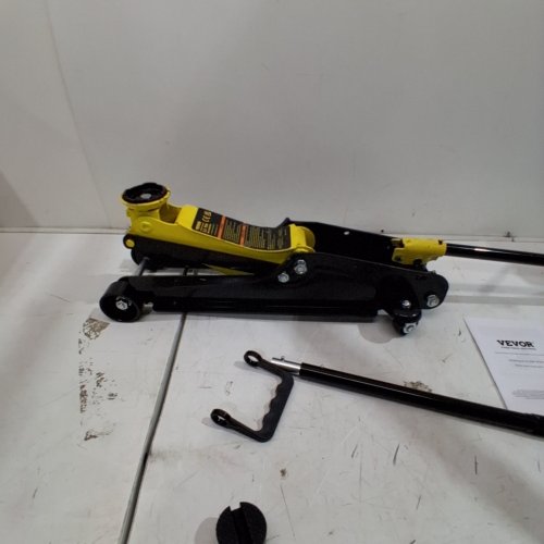 VEVOR HEAVY DUTY LOW PROFILE HYDRAULIC FLOOR JACK-2.5-TON, 3.2" HEIGHT LIFTING RANGE - YELLOW - (MODEL: WD-A-02250-A00-0) image 3