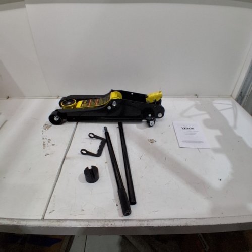 VEVOR HEAVY DUTY LOW PROFILE HYDRAULIC FLOOR JACK-2.5-TON, 3.2" HEIGHT LIFTING RANGE - YELLOW - (MODEL: WD-A-02250-A00-0) image 4