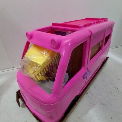 60+PC BARBIE DREAM CAMPER PLAYSET WITH ROOF TENT AND BBQ GRILL (MODEL: ‎HRJ78) image 3