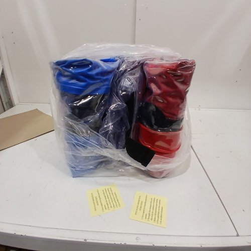 2PK VEVOR INFLATABLE BUMPER BALLS - 4FT - BLUE & RED (MODEL: SS2001) image 3
