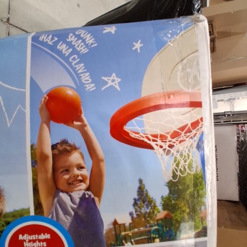 LITTLE TIKES TOTSPORTS EASY SCORE BASKETBALL SET ADJUSTABLE HEIGHT - 2.5FT TO 4FT - MULTICOLOUR (MODEL: 612329M81) image 3