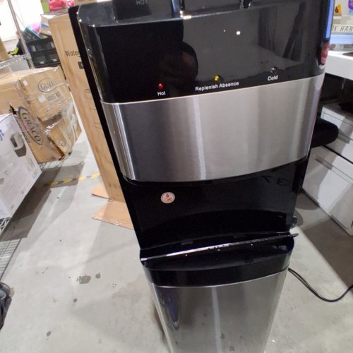 BOTTOM LOAD WATER DISPENSER - 110V, 640W - BLACK (MODEL: HSM-319) image 5