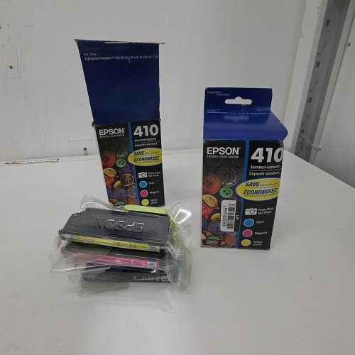 2 EPSON 410 CLARIA PREMIUM STANDARD CAPACITY INK CARTRIDGE MULTIPACKS FOR SELECT EXPRESSION PREMIUM PRINTERS - PHOTO BLACK, CYAN, MAGENTA, YELLOW (MODEL: T410520) image 2