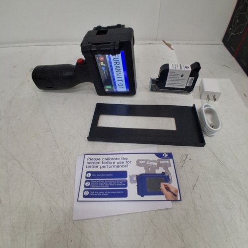 EURANNIT HANDHELD INKJET PRINTER WITH BLACK INK CARTRIDGE - BLACK (MODEL: E15-1) image 4