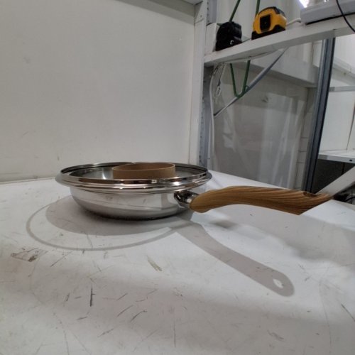 KOCHSYSTEME CS STAINLESS STEEL FRYING PAN - 10" - STAINLESS STEEL (ITEM: 100575) image 4