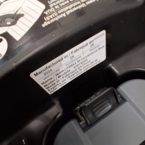 EVENFLO LITEMAX 35 CAR SEAT BASE image 2
