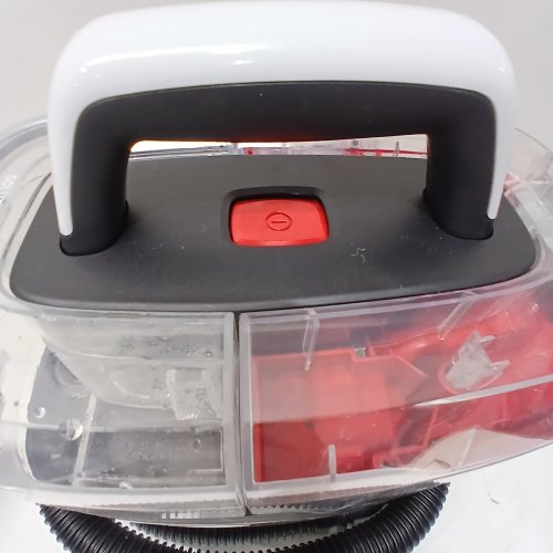 HOOVER CLEANSLATE PORTABLE CARPET & UPHOLSTERY SPOT CLEANER & STAIN REMOVER - 40OZ DUAL TANKS - RED/GREY (MODEL: FH14001VCD) image 2