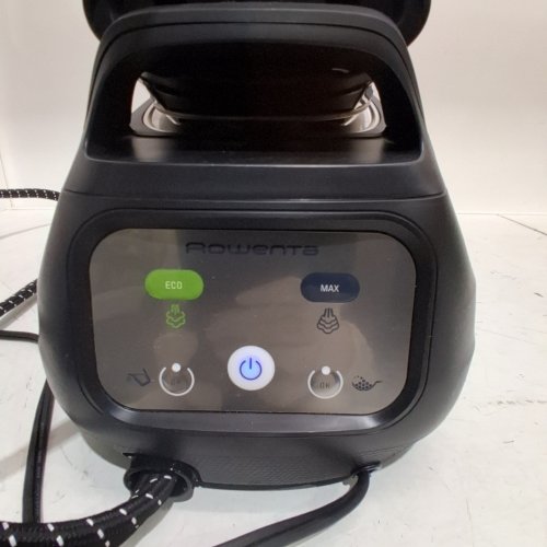 ROWENTA COMPACT STEAM PRO STEAM GENERATOR IRON - 1.1L WATER TANK - 400 MICRO STEAM HOLES - BLACK (MODEL: 1837837 / DG7661U1) image 2