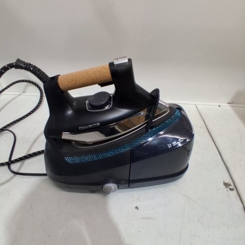 ROWENTA COMPACT STEAM PRO STEAM GENERATOR IRON - 1.1L WATER TANK - 400 MICRO STEAM HOLES - BLACK (MODEL: 1837837 / DG7661U1) image 3