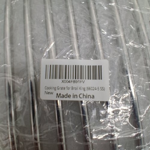 5PK REPLACEMENTCOOKING GRATES - 17" X 6" (EACH) - STAINLESS STEEL (MODEL: 66024-5 SS) image 2