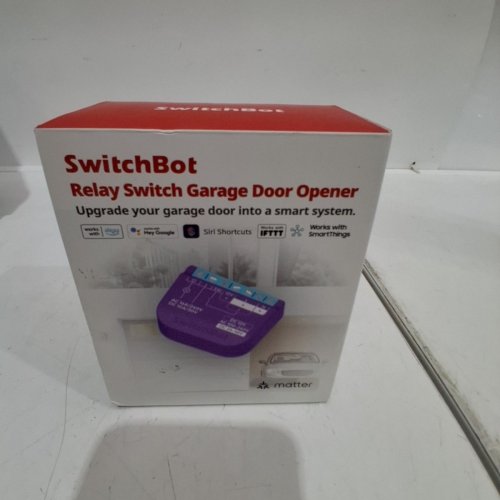 SWITCHBOT RELAY SWITCH GARAGE DOOR OPENER - WORKS WITH AMAZON ALEXA, GOOGLE HOME, AND SIRI - PURPLE (MODEL: W5502330) image 2