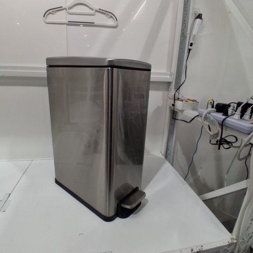 EKO HUDSON SLIM SERIES STEP BIN TRASH & WASTE CAN WITH SLOW CLOSE - 50L- STAINLESS STEEL (MODEL: EK9167-50L) image 2