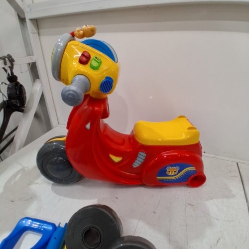 2-IN-1 VTECH MAP & GO SCOOTER - 12M-36M - ENGLISH VERSION - RED image 6