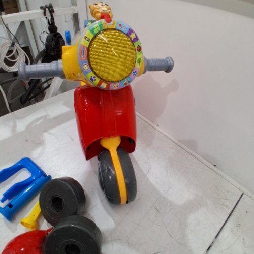 2-IN-1 VTECH MAP & GO SCOOTER - 12M-36M - ENGLISH VERSION - RED image 8