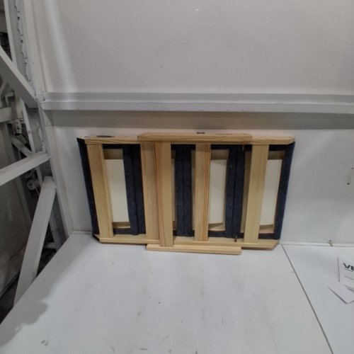 4-STEP DOG STAIRS - 25" X 18.5" X 19" - 150LB CAPACITY - GREY/WOOD (MODEL: ZD-25DOG06) image 3