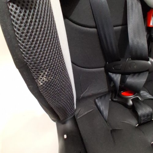 EVENFLO CHASE PLUS 2-IN-1 BOOSTER CAR SEAT FOR KIDS, 5-POINT HARNESS CONVERTS TO HIGH BACK BOOSTER - HURON/BLACK/GREY (MODEL: 30712344C) image 4