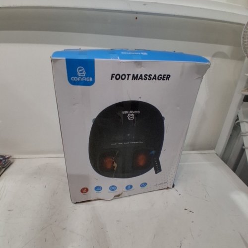COMFIER ELECTRIC HEATED FOOT MASSAGER - 12V - 36W - BLACK (MODEL: CF-5332-BLK) image 6
