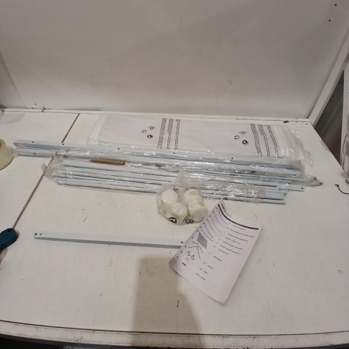 HONEY-CAN-DO MESH LAUNDRY DRYING RACK - 5-TIER - WHITE (MODEL: ‎DRY-08550) image 2