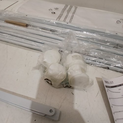HONEY-CAN-DO MESH LAUNDRY DRYING RACK - 5-TIER - WHITE (MODEL: ‎DRY-08550) image 3