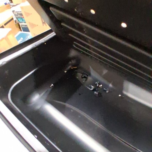 SPORTRACK VISTA RECTANGLE-SHAPED ROOF TOP CARGO BOX - EXTRA LARGE 63" X 38" X 19" - BLACK image 5