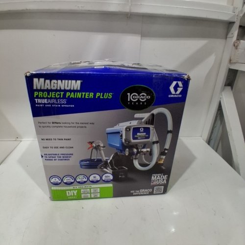 GRACO PROJECT PAINNTER PLUS TRUE AIRLESS PAINT SPRAYER - 3/8HP/.91LPM/50GAL. CAPACITY - BLUE (MODEL: 257025) image 9