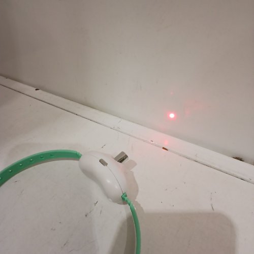 LASER PET COLLAR TOY, INTERACTIVE - GREEN (MODEL: T-883) image 2