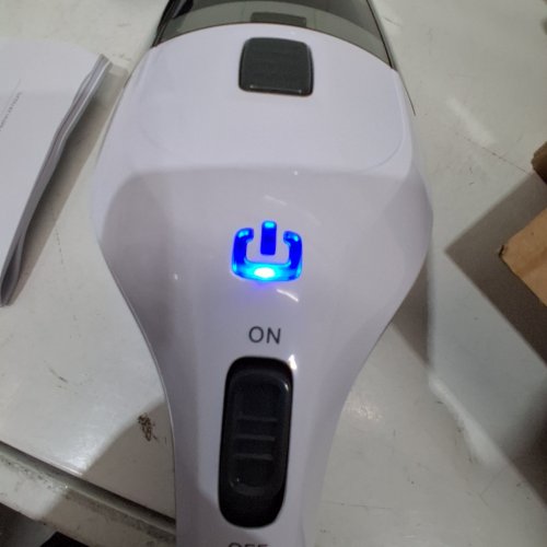 PORTABLE RECHARGEABLE HANDHELD VACUUM CLEANER - 11.2V - WHITE (MODEL GE753) image 2