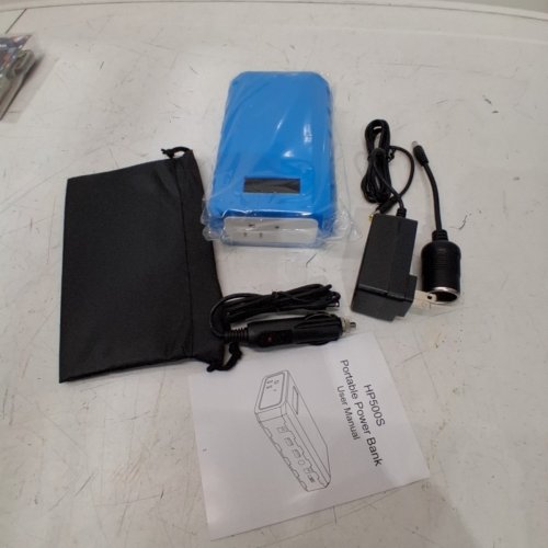 PORTABLE POWER BANK - 24000MAH - 110V - BLUE (MODEL: HP500S) image 3