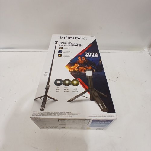 INFINITY X1 TELESCOPIC CAMP LIGHT - 200 LUMENS - BLACK (MODEL: 1872247) image 4