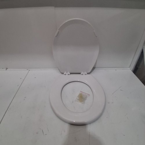 CENTOCO ROUND CENTOCORE WOOD TOILET SEAT - WHITE ( MODEL- DS700-001) image 2