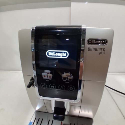 DE'LONGHI DINAMICA PLUS FULLY AUTOMATIC ESPRESSO MACHINE WITH 24+ RECIPES, BUILT IN GRINDER & AUTOMATIC MILK STEAM WAND WITH 3 FROTHER MODES - 1250W - SILVER/BLACK (MODEL: ECAM38085SB) image 2
