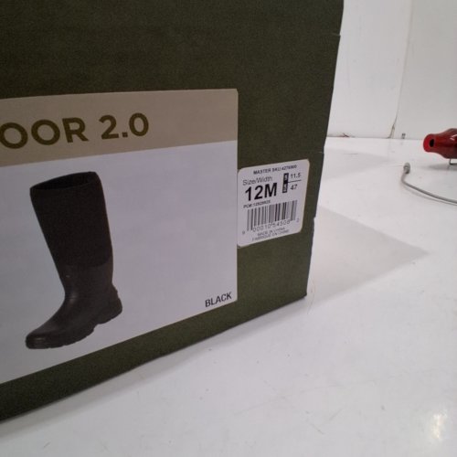 MENS REDHEAD OUTDOOT 2.0 RUBBER BOOT - SIZE 12 - BLACK (STYLE:4276905) image 2