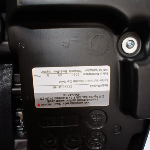 SAFETY 1ST 3-IN-1 HARNESS BOOSTER CAR SEAT - 100LB MAX - BLACK (MODEL: 22276CHHR) image 2