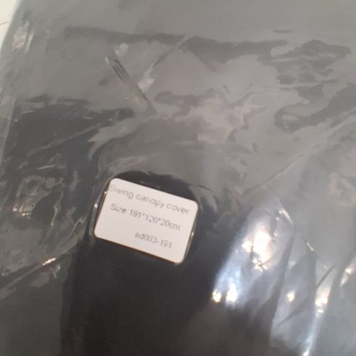 SWING CANOPY COVER - 75.2" X 47.2" X 7.9" - BLACK (MODEL : 60003-191) image 3