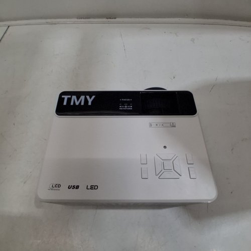 TMY 1080P PORTABLE PROJECTOR WITH BLUETOOTH SUPPORTED- 80" SCREEN, 16:9 - WHITE (MODEL: V08) image 3