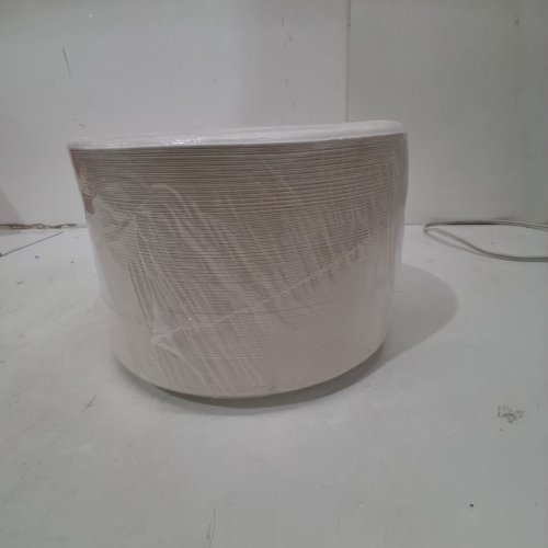 150PK DISPOSABLE PAPER PLATES - 9" - WHITE image 2