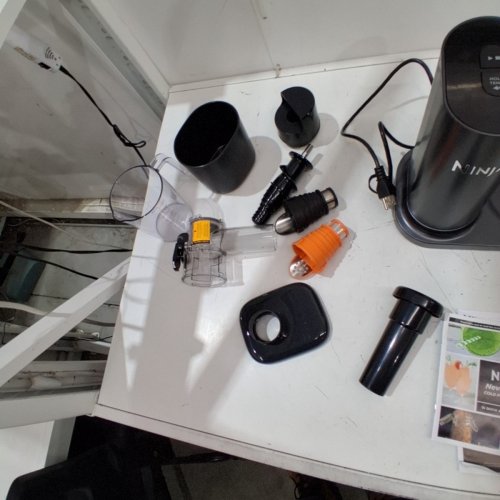 NINJA NEVER CLOG COLD PRESS JUICER - 150W - BLACK (MODEL: 2555552/JC155CCO) image 4