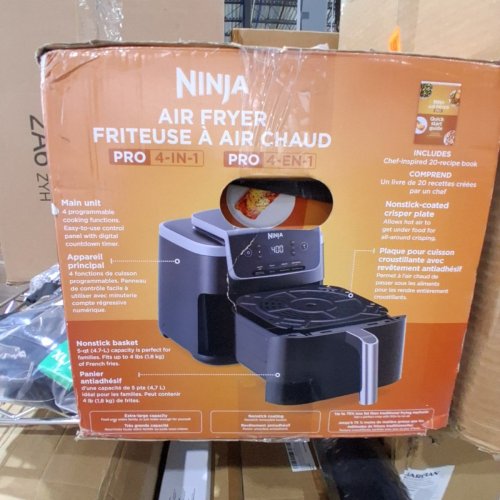 NINJA PRO 4-IN-1 AIR FRYER WITH AIRCRISP TECHNOLOGY - 5QT - BLACK (MODEL: AF141C) image 5