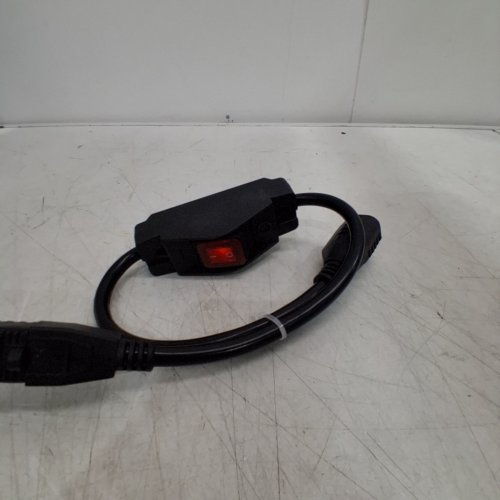 JOINFWORLD WATERPROOF INLINE CORD SWITCH - 2FT - BLACK (MODEL: KCD5-308W1) image 2