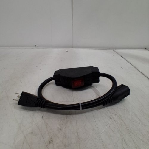 JOINFWORLD WATERPROOF INLINE CORD SWITCH - 2FT - BLACK (MODEL: KCD5-308W1) image 3
