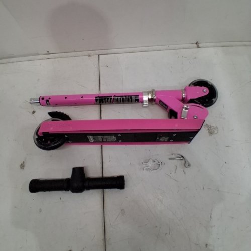 KID'S JETSON JUPITER EASY-FOLDING MECHANISM 2-WHEEL LIGHT-UP KICK SCOOTER WITH LED LIGHTS - AGES 5+ - PINK (MODEL: JJUP-PNK) image 3