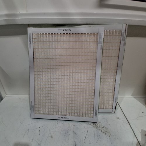 2PK 3M AC / FURNACE AIR FILTER - 17" X 22" X 1" - WHITE (MODEL : 755-2PK) image 2