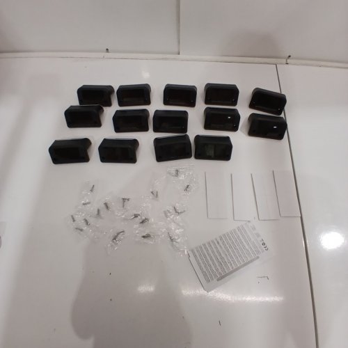 15PK WATERPROOF SOLAR PATIO STEP LIGHTS - WARM WHITE - BLACK image 2