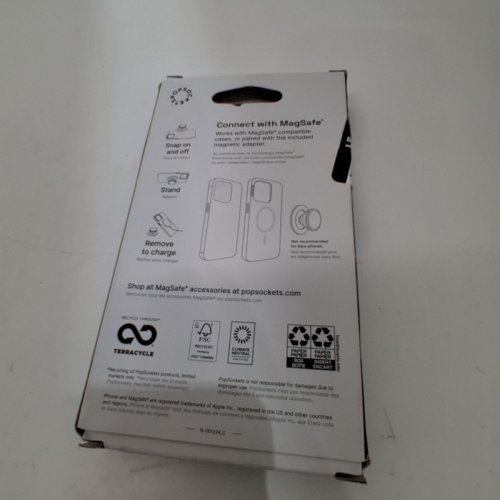 POPSOCKETS MAGNETIC POPGRIP AND STAND FOR MAGSAFE WITH ADAPTER - FLORAL HORCHATA WHITE image 3