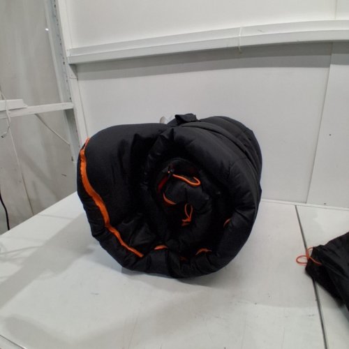OZARK TRAIL -10°C SLEEPING BAG - BLACK/RED PLAID PATTERN (MODEL: JCA-H358TK) image 2